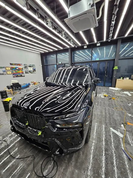 [전주랩핑 & PPF] BMW X7 전체 블랙 PPF [Full PPF] 타샵에서 작업 후 미스터랩핑에 방문한 이유 / 전주, 광주, 김제