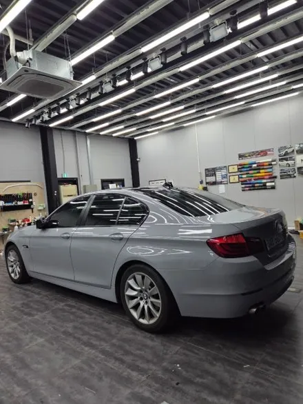 [전주랩핑] 전주 BMW 5시리즈 전체랩핑 3M2080 쿨 그레이 + 크롬 딜리트 시공 후기 / 전주, 광주, 김제