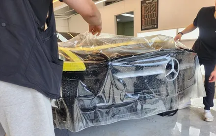 A45 AMG  범퍼 PPF 시공  &  SLS AMG 범퍼 PPF 시공 / 창원, 마산, 김해