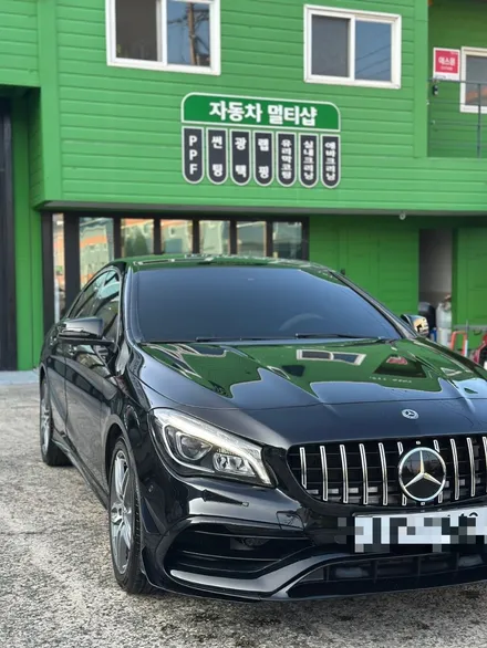 ✨벤츠 CLA, 블랙의 품격을 다시 되살리다 – 세미광택 / 창원, 마산, 김해