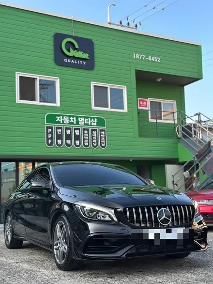 ✨벤츠 CLA, 블랙의 품격을 다시 되살리다 – 세미광택 / 창원, 마산, 김해