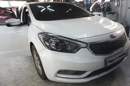 가성비 최강 K3 팅크웨어 아이나비 V900 블랙박스 장착 / 부산 사상구 주례동