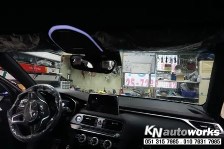 제네시스 G70 3M 크리스탈 썬팅 시공/열 차단, 자외선 차단 / 부산 사상구 주례동