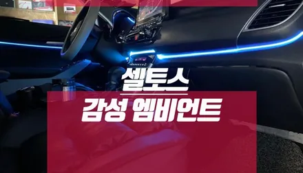 셀토스 엠비언트 라이트 / 실내 무드등 효과와 감성을 / 부산 사상구 주례동