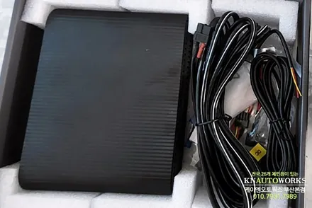 아이오닉5 Z8000 블랙박스, 아이나비 보조배터리 신차 작업 / 부산 사상구 주례동