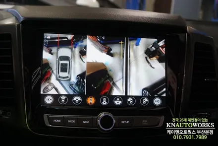 G4렉스턴 3D 플러스뷰 모니터링 어라운드뷰 시스템 튜닝 / 부산 사상구 주례동