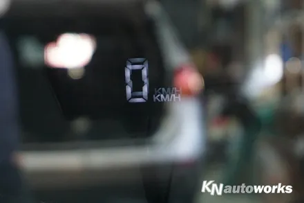 그랜저TG  불스원 와이드 미러 + HUD A100S /헤드 업 디스플레이어로 선명함은 업 사각지대는 안녕 / 부산 사상구 주례동