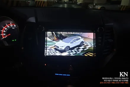 쌍용 티볼리 어라운드뷰 실내 모니터 옵션 튜닝 / 부산 사상구 주례동