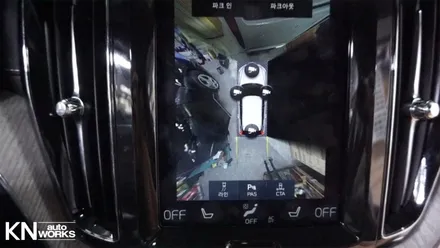 센서스의 변신은 무죄! 볼보 xc 60 안드로이드 모니터 작업 / 부산 사상구 주례동