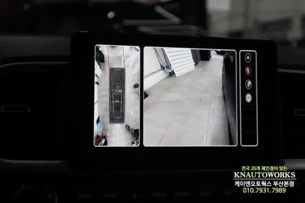베뉴 순정 어라운드뷰 대신 3D 모니터 플러스뷰 사제 용품 튜닝 / 부산 사상구 주례동