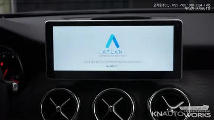 벤츠 GLA 안드로이드 오토 디스플레이 모니터 장착 / 부산 사상구 주례동