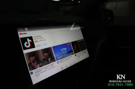 올 뉴 모닝 네비게이션 안드로이드 올인원, 핸들리모컨, 후방카메라 연동 / 부산 사상구 주례동