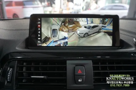 BMW 118D 안드로이드올인원 네비 어라운드뷰 2열 열선시트 튜닝 / 부산 사상구 주례동
