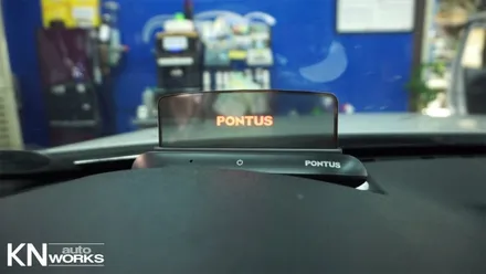 BMW HUD H1000 장착 (BMW3시리즈 PONTUS 헤드업디스플레이 튜닝) / 부산 사상구 주례동