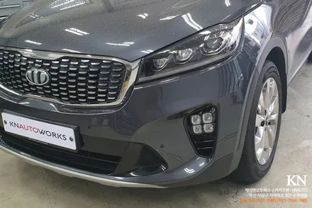 더뉴쏘렌토 자동차 안드로이드 올인원 PX6, 티맵 네비 쓰기 / 부산 사상구 주례동