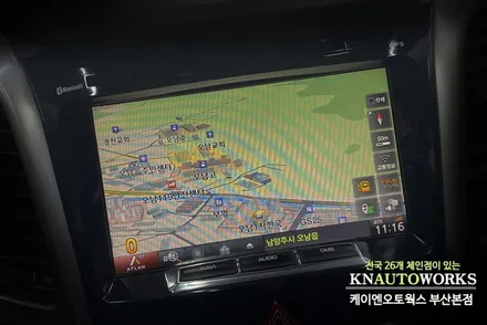 현대i30 모터스밸류 안드로이드 올인원 네비게이션 매립 설치기 / 부산 사상구 주례동