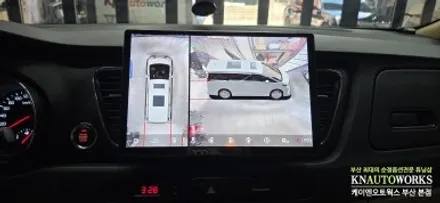 올뉴카니발 13인치 안드로이드 올인원 네비게이션, 3D 어라운드뷰 설치 후기 부산 / 부산 사상구 주례동