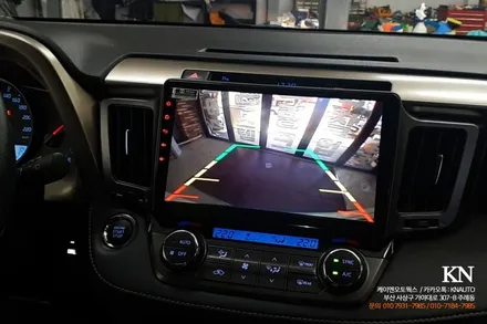 도요타라브(RAV 4) 안드로이드올인원 / 매립형 자동차네비게이션 추천 / 부산 사상구 주례동