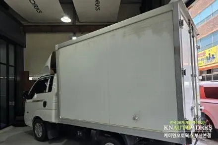봉고3 탑차 파인뷰 LX7 POWER 룸미러 블랙박스 실외 후방카메라 GPS까지 / 부산 사상구 주례동
