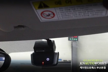 BMW 미니 쿠퍼 수입 차량 아이나비 블랙박스 2채널 A700 모델 설치 / 부산 사상구 주례동
