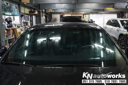 제네시스 G70 3M 크리스탈 썬팅 시공/열 차단, 자외선 차단 / 부산 사상구 주례동