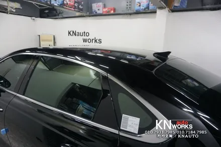 기아자동차 K9 2021 칼라썬팅 : 레인보우 윈도우필름 틴팅 작업 / 부산 사상구 주례동