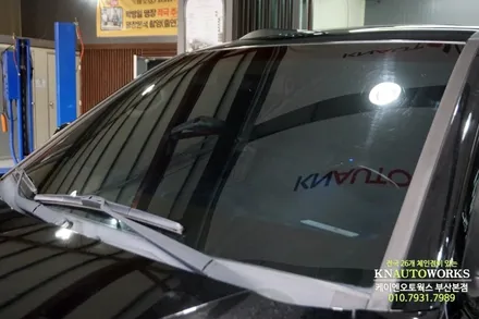 모하비 오래된 썬팅 3M CQ 가성비 열차단 필름으로 재시공 작업 / 부산 사상구 주례동