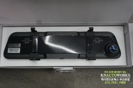 렉스턴 스포츠 파인뷰 LX5 power 룸미러 백미러 블랙박스 설치 / 부산 사상구 주례동