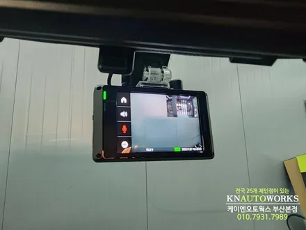 포터2 아이나비 QHD FHD 화질  2채널 블랙박스 Z9000 설치 작업기 / 부산 사상구 주례동
