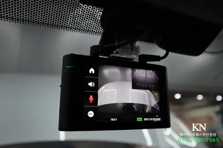혼다어코드 폰터스 hud, 아이나비블랙박스 Z5000 플러스, 락폴딩 장착 / 부산 사상구 주례동