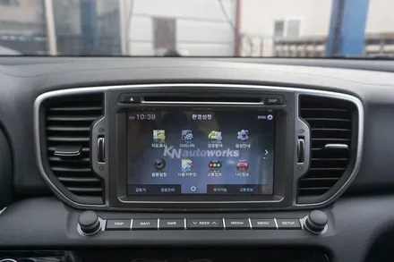 스포티지QL 아이머큐리 네비게이션 시리우스A 시공 / 부산 사상구 주례동