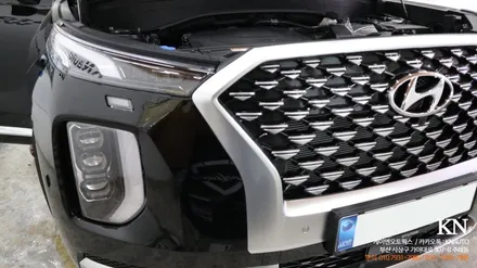 공기정화 1차필터! 팰리세이드 에어컨 히터 외기 구멍 순환 필터 / 외부필터 / 부산 사상구 주례동