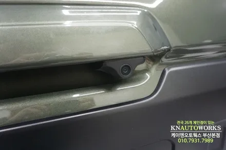 렉스턴 스포츠 파인뷰 LX5 power 룸미러 백미러 블랙박스 설치 / 부산 사상구 주례동