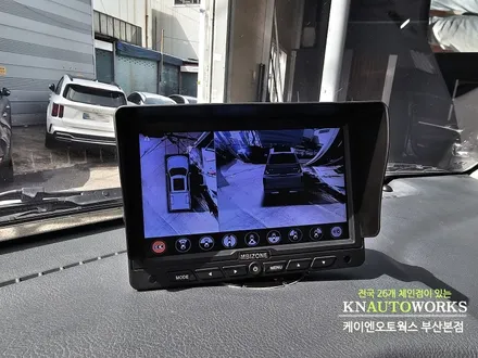 봉고EV 전기차 3D 어라운드뷰 8인치 모니터 설치 후 연동 작업기 / 부산 사상구 주례동