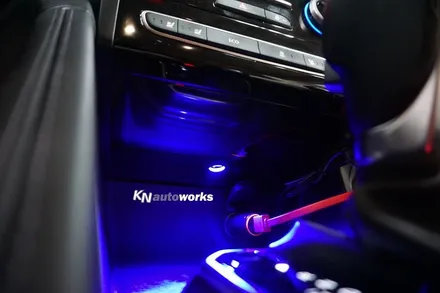 QM6 마이라이드 조그 다이얼 /조그셔틀 장착[DIS] 컵홀더 플레이트 /LED로 실내 분위기 업 / 부산 사상구 주례동