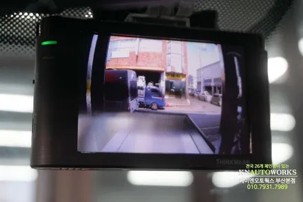 봉고3 아이나비 S1000 32G 용량 SD카드 FHD 2채널 블랙박스 설치 / 부산 사상구 주례동