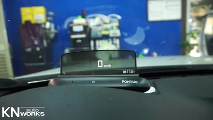 BMW HUD H1000 장착 (BMW3시리즈 PONTUS 헤드업디스플레이 튜닝) / 부산 사상구 주례동