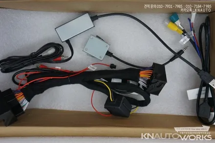 벤츠 GLA 안드로이드 오토 디스플레이 모니터 장착 / 부산 사상구 주례동