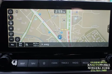 셀토스 헤드업디스플레이 폰터스 hud v200 용품 매립 튜닝 / 부산 사상구 주례동