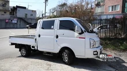 현대자동차 포터 2 더블캡 썬팅 / 경남 썬팅 3MCQ 전면 측후면 작업 / 부산 사상구 주례동