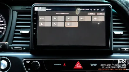LF 뉴라이즈 소나타 안드로이드 네비게이션 모터스밸류 PX6 시공 / 부산 사상구 주례동