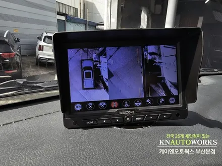 봉고EV 전기차 3D 어라운드뷰 8인치 모니터 설치 후 연동 작업기 / 부산 사상구 주례동