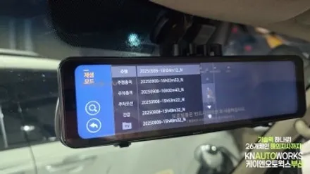 포터2 탑차 필수 아이템! 파인뷰 LX7 POWER 룸미러 블랙박스 설치 작업기 / 부산 사상구 주례동