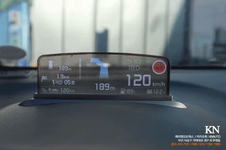 스마트폰 티맵 맵피 연동되는 트랙스 HUD 매립 / 폰터스H1000 / 부산 사상구 주례동