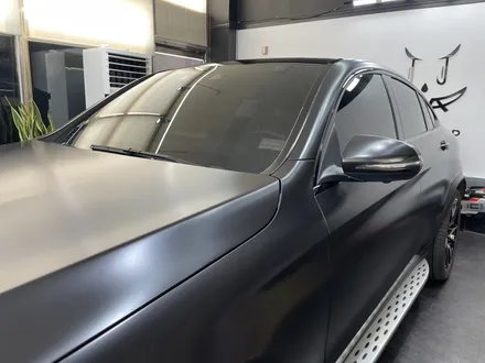 [파주일산랩핑] 벤츠 GLC43 AMG 에이버리 사틴블랙으로 실키하고 포스있는 느낌주기 ! - 쪼랩 / 고양시 덕이동
