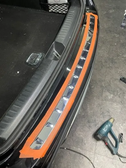 [파주일산랩핑] 벤츠 GLA45 AMG 크롬죽이기와 포지드카본 랩핑으로 스포티한 느낌주기 ! - 쪼랩 / 고양시 덕이동