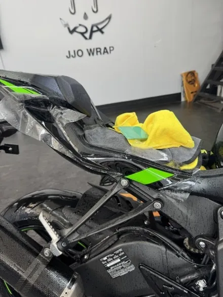 바이크 일산 파주 랩핑 가와사키 ZX-6R 전체 PPF - 쪼랩 / 고양시 덕이동