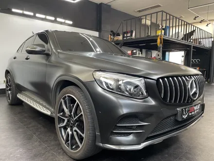 [파주일산랩핑] 벤츠 GLC43 AMG 에이버리 사틴블랙으로 실키하고 포스있는 느낌주기 ! - 쪼랩 / 고양시 덕이동