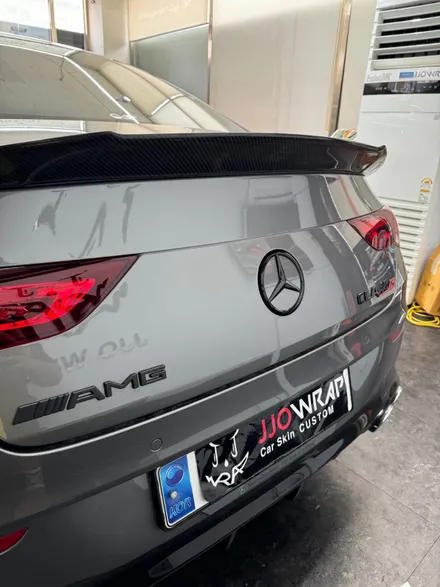 김포•일산 랩핑 전문 CLA 45 AMG 엠블럼 크롬죽이기 시공 ! - 일산 랩핑 쪼랩 / 고양시 덕이동