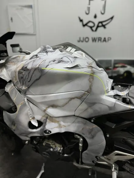 파주 바이크랩핑 운정 랩핑 일산 데칼 CBR1000RR 전체랩핑- 쪼랩 / 고양시 덕이동